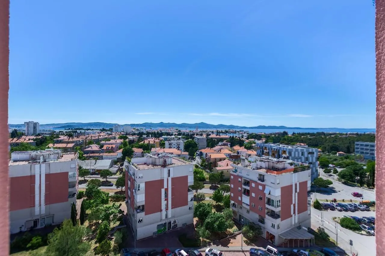זאדאר Jadran Apartment With Balcony And Parking Garage קרואטיה